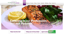 Desktop Screenshot of patriciacatering.com